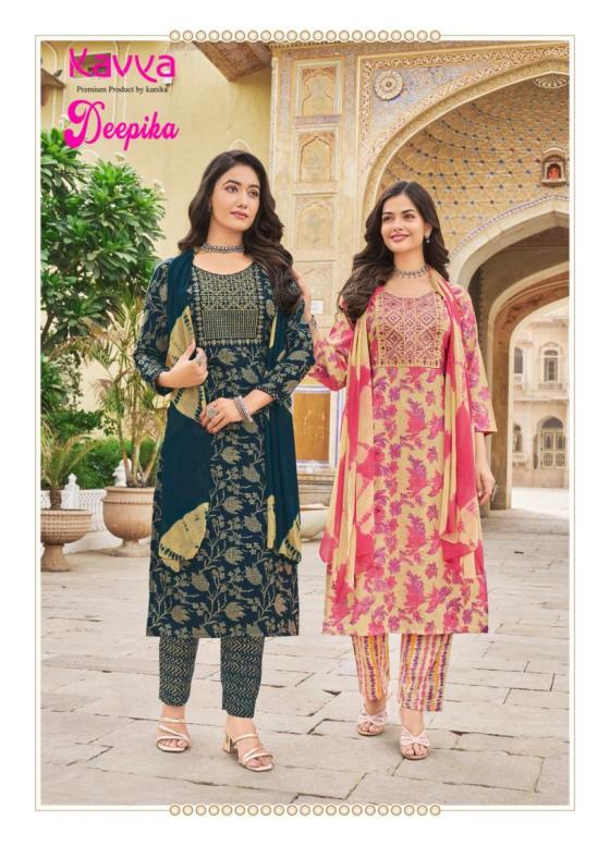 KAVYA-DEEPIKA-STRAIGHT-KURTI-WITH-EMBROIDERY-NECK-WITH-PREMIUM-QUALITY-STITCHED-PANT-AND-NAZLEEN-DUPATTA-KURTI-CATALOGUE-2