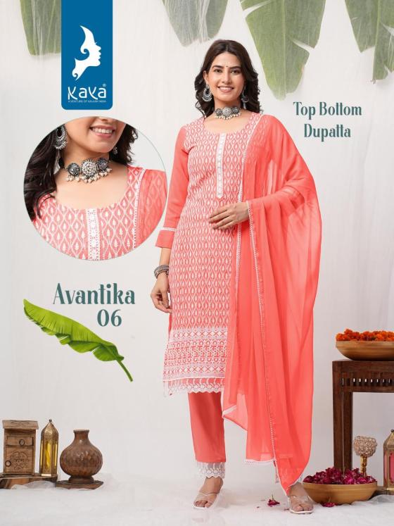 KAVYA-KURTI-AVANTIKA-REYON-CHICKEN-WORK-3-PIECE-STRAIGHT-CUT-KURTI-CATALOGUE-6