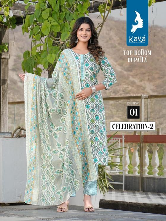 KAVYA-KURTIS-CELEBRATION-2-COTTON-PRINT-COTTON-MAL-BEAUTIFUL-KURTI-PANT-DUPATTA-CATALOGUE-1