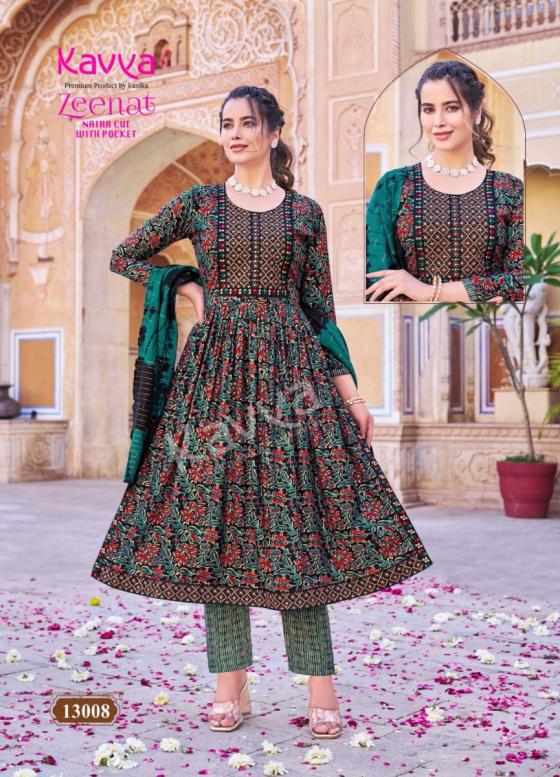 KAVYA-ZEENAT-NAYRA-CUT-CAPSULE-FOI-PRINT-TOP-AND-PRINT-BOTTOM-WITH-CHANDERI-SEQUENCE-DUPATTA-BEAUTIFUL-KURTI-PANT-DUPATTA-CATLOG-14