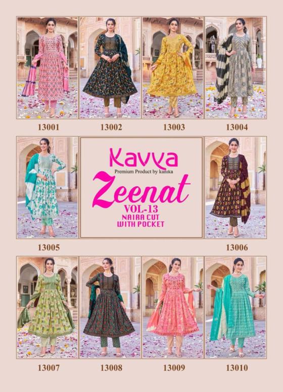 KAVYA-ZEENAT-NAYRA-CUT-CAPSULE-FOI-PRINT-TOP-AND-PRINT-BOTTOM-WITH-CHANDERI-SEQUENCE-DUPATTA-BEAUTIFUL-KURTI-PANT-DUPATTA-CATLOG-7