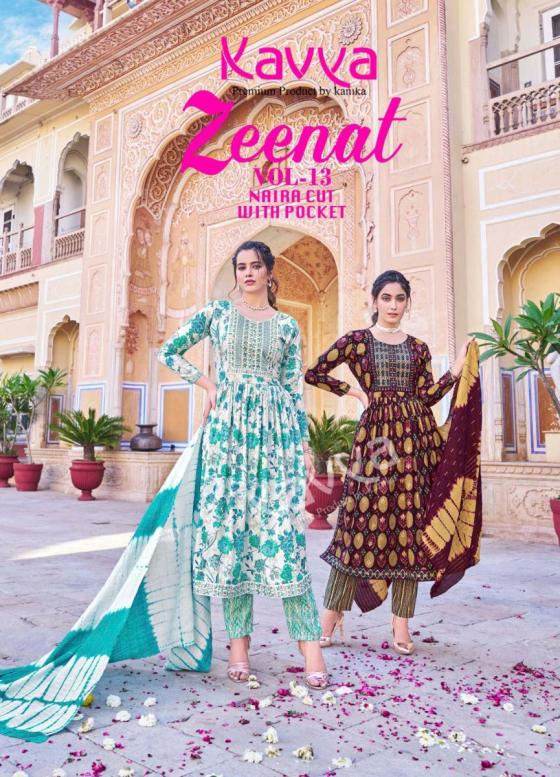 KAVYA-ZEENAT-NAYRA-CUT-CAPSULE-FOI-PRINT-TOP-AND-PRINT-BOTTOM-WITH-CHANDERI-SEQUENCE-DUPATTA-BEAUTIFUL-KURTI-PANT-DUPATTA-CATLOG-8