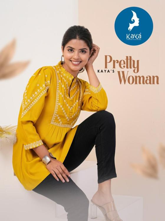 KAYA-KURTI-PRETTY-WOMEN-REYON-WITH-WORK-SHORT-TOP-CATLOG-2