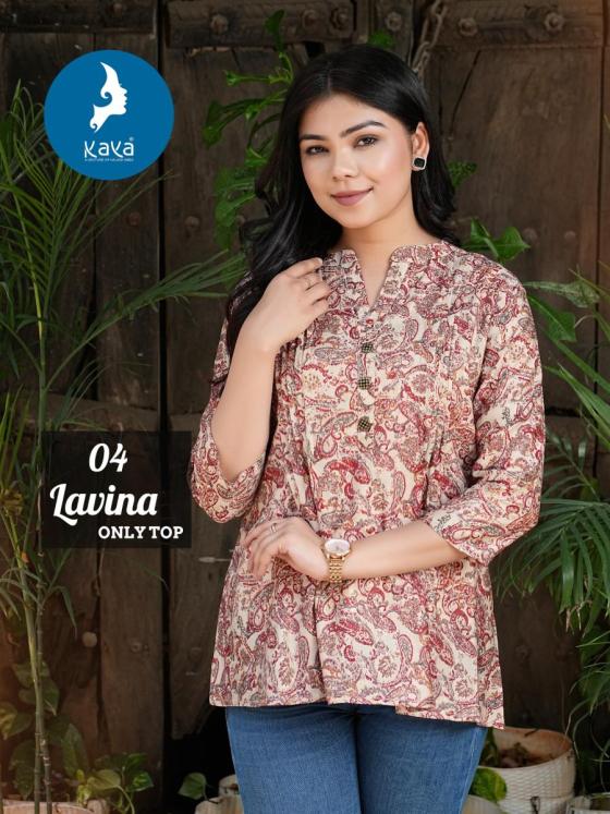 KAYA-KURTIS-LAVINA-CHANDERI-MODAL-PRINT-WITH-FOIL-BEAUTIFUL-KURTI-TOPS-CATALOGUE-3