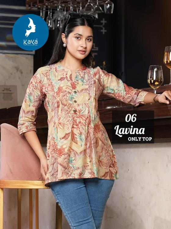 KAYA-KURTIS-LAVINA-CHANDERI-MODAL-PRINT-WITH-FOIL-BEAUTIFUL-KURTI-TOPS-CATALOGUE-4