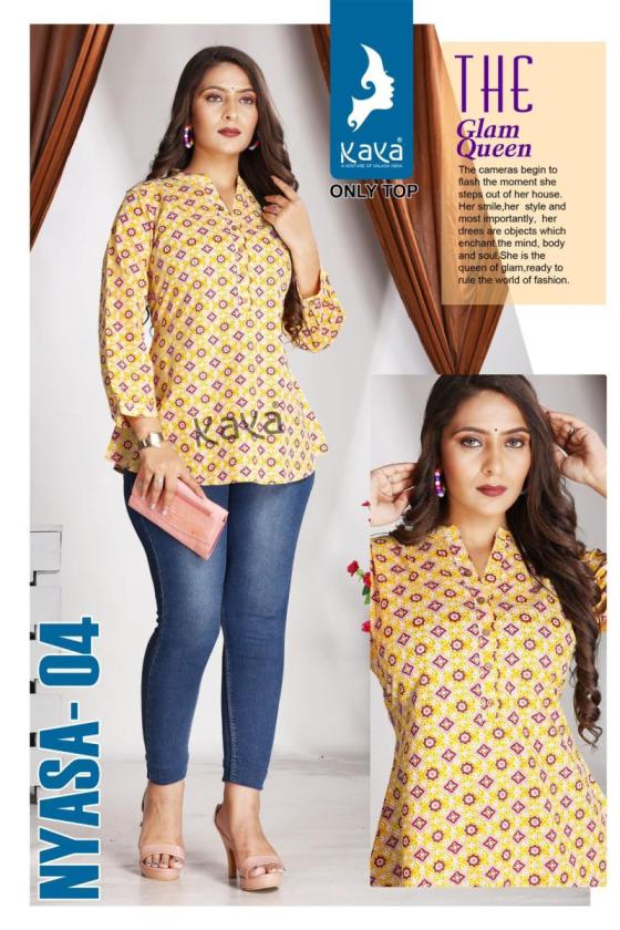 KAYA-KURTIS-NYASA-COTTON-PRINT-SUPER-QUILITY-BEAUTIFUL-DESIGN-KURTIS-CATALOGUE-3