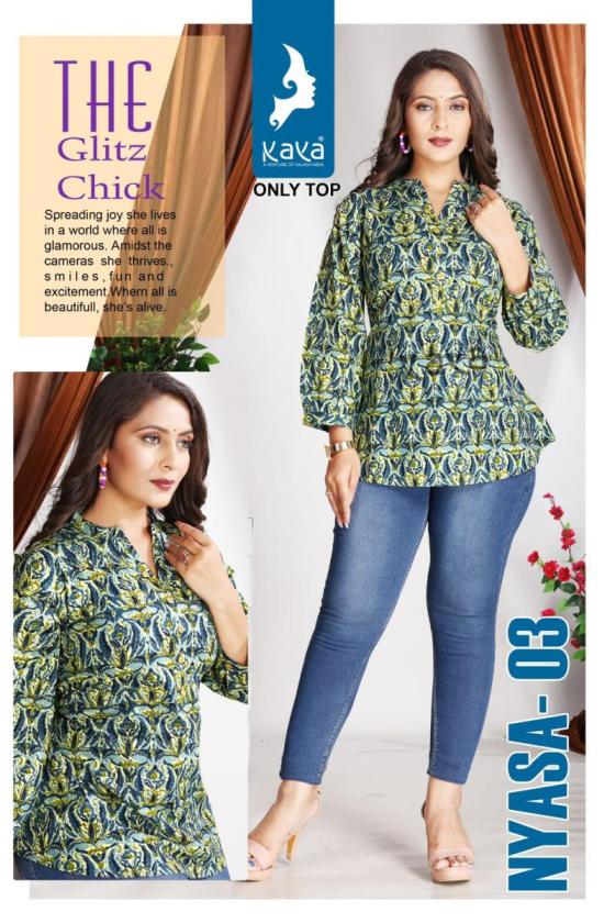 KAYA-KURTIS-NYASA-COTTON-PRINT-SUPER-QUILITY-BEAUTIFUL-DESIGN-KURTIS-CATALOGUE-4