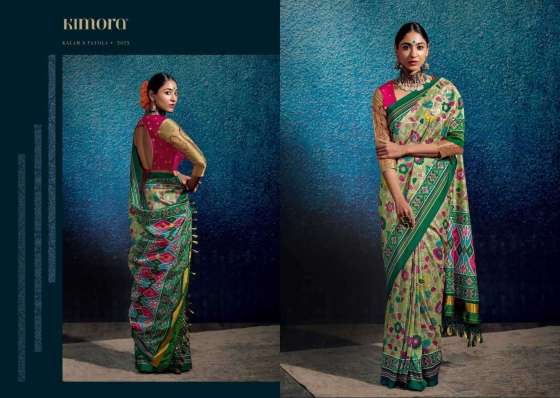 KIMORA-JIYANA-PATAN-PATOLA-KALAM-X-PATOLA-SMOOTH-SILK-BEAUTIFUL-DESIGNER-SAREE-CATALOGUE-1