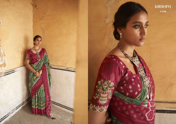 KIMORA-JIYANA-PATAN-PATOLA-KALAM-X-PATOLA-SMOOTH-SILK-BEAUTIFUL-DESIGNER-SAREE-CATALOGUE-11