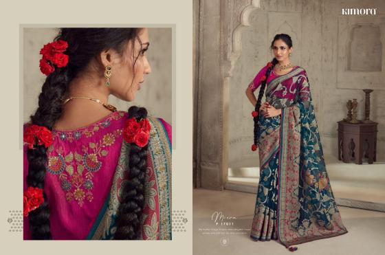 KIMORA-MEERA-PREMIUM-VOL-13-SERIES-17001-TO17011-SOFT-BRASSO-ORGANZA-WITH-BEAUTIFUL-PRINTED-SAREE-AND-PIPING-WORK-OR-TUSSLES-ON-PALLU-WITH-HEAVY-EBD-WORK-BLOUSE-CATALOGUE-5