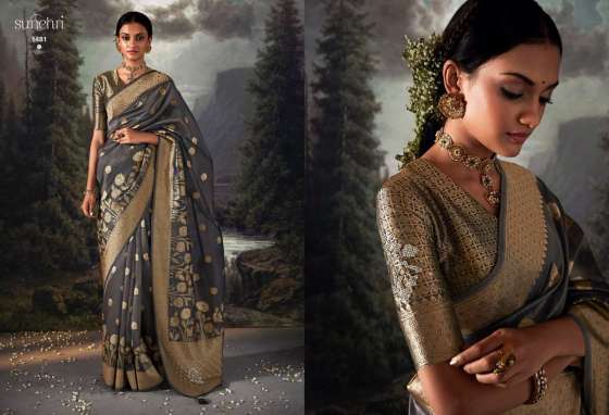 KIMORA-RAATRANI-BANARASI-ZARI-WAVING-WITH-ORGANZA-AND-SWAROSKI-STONE-WORK-AND-BAEUTIFUL-UNSTICHED-SILK-WITH-WORK-BLOUSE-PARTY-WAER-SAREE-CATALOGUE-10