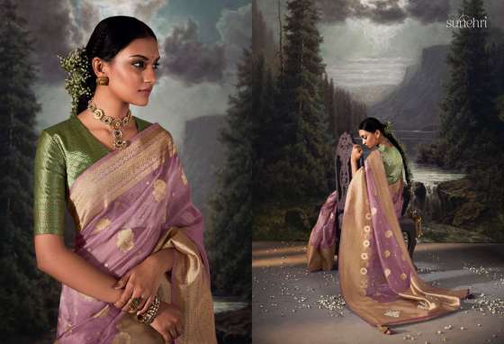 KIMORA-RAATRANI-BANARASI-ZARI-WAVING-WITH-ORGANZA-AND-SWAROSKI-STONE-WORK-AND-BAEUTIFUL-UNSTICHED-SILK-WITH-WORK-BLOUSE-PARTY-WAER-SAREE-CATALOGUE-14