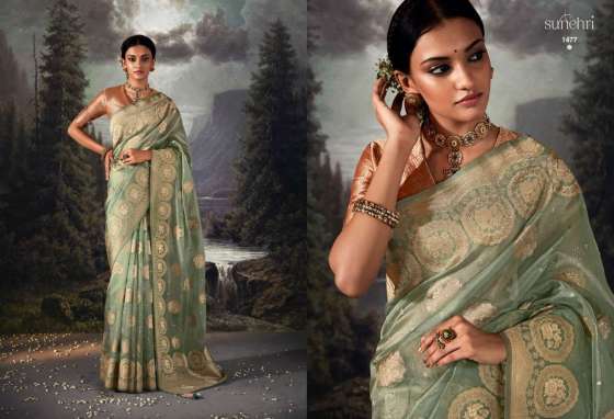 KIMORA-RAATRANI-BANARASI-ZARI-WAVING-WITH-ORGANZA-AND-SWAROSKI-STONE-WORK-AND-BAEUTIFUL-UNSTICHED-SILK-WITH-WORK-BLOUSE-PARTY-WAER-SAREE-CATALOGUE-4