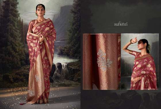 KIMORA-RAATRANI-BANARASI-ZARI-WAVING-WITH-ORGANZA-AND-SWAROSKI-STONE-WORK-AND-BAEUTIFUL-UNSTICHED-SILK-WITH-WORK-BLOUSE-PARTY-WAER-SAREE-CATALOGUE-9