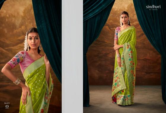 KIMORA-SINDHURI-SAKHI-SERIES-206-TO-214-PAITHANI-BANARASI-MUNGA-SILK-SAREE-CATALOGUE-13