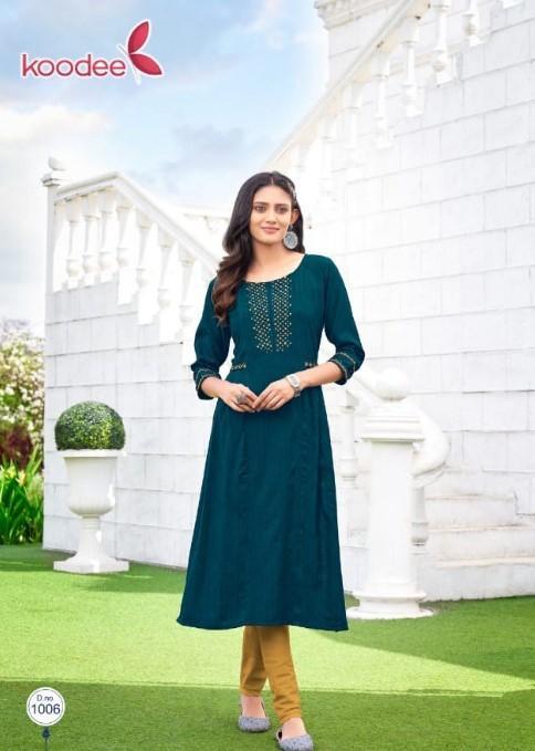 KOODEE-JANVI-HEAVY-RAYON-DOBBY-HANDWORK-EMBROIDERY-KHATLIWORK-KURTI-CATALOGUE-4