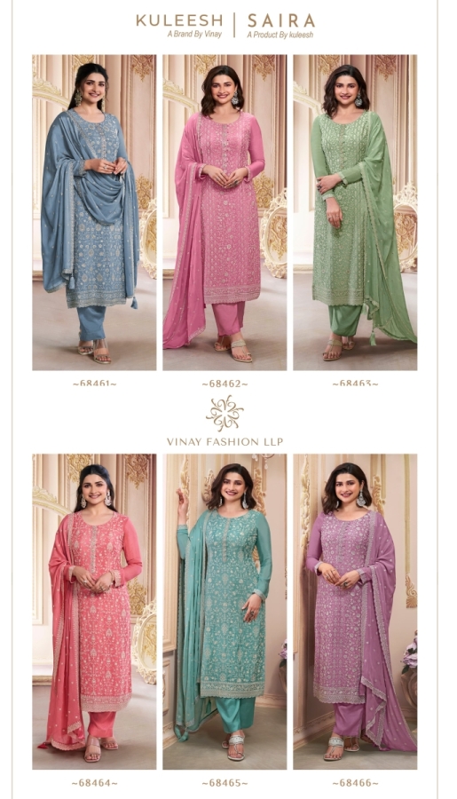 KULEESH-SAIRA-THREAD-EMBRIDEREDCHINON-TOP-WITH-DUPATTA-STITCHED-KURTI-CATALOGUE-1