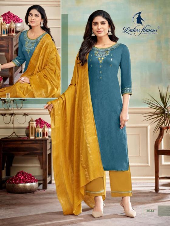 LADIES-FLAVOUR-D.NO-3043-TO-3048-VISCOSE-WITH-HEAVY-EMBROIDERY-WORK-KURTI-PANT-DUPATTA-CATALOGUE-2