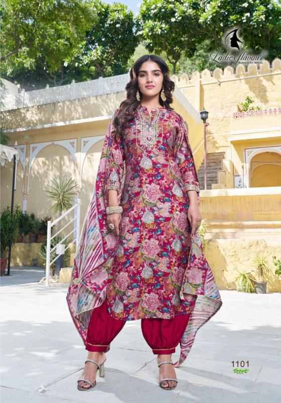 LEDIES-FLAVOUR-SAACHI-MODAL-CHANDERI-PRINT-WITH-EMBROIDERY-CODING-WORK-WITH-HEAVY-MODAL-PRINT-WITH-LACE-DUPATTA-BEAUTIFUL-KURTI-PANT-DUPATTA-CATALOGUE-8