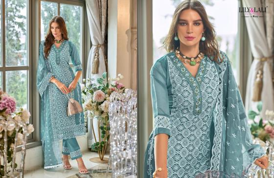 LILY-LALI-SUMMER-BLOSSOM-BORED-SCHIFFLI-WORK-EMBORIDERY-HANDWORK-ON-ORGANZA-WITH-INNER-KURTI-PANT-DUPATTA-CATLOG-5