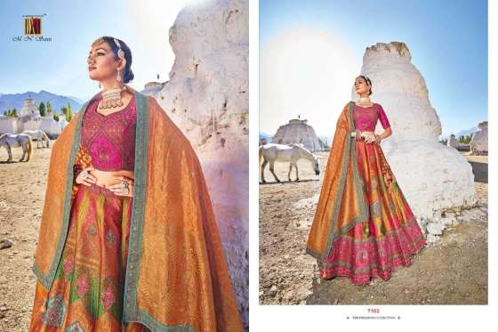 M.N.-7100-SERIES-BANARASI-SILK-JACQUARD-KALI-NEW-LEHENGA-CATLOG-17