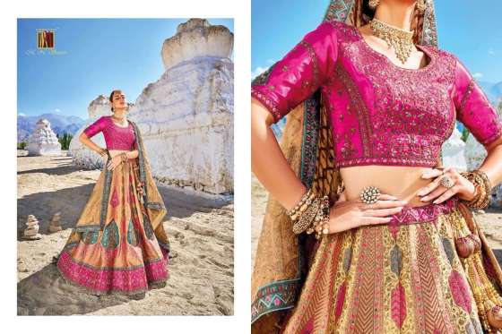 M.N.-7100-SERIES-BANARASI-SILK-JACQUARD-KALI-NEW-LEHENGA-CATLOG-5