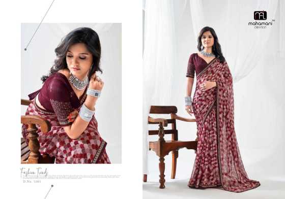 MAHAMANI-CREATION-KUM-KUM-HEAVY-GEORGETTE-PRINT-WITH-FANCY-EMBROIDERY-BLOUSE-WORK-BORDER-SAREE-CATALOGUE-14