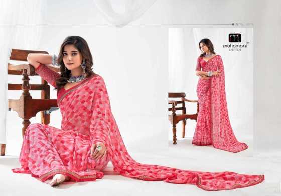 MAHAMANI-CREATION-KUM-KUM-HEAVY-GEORGETTE-PRINT-WITH-FANCY-EMBROIDERY-BLOUSE-WORK-BORDER-SAREE-CATALOGUE-9