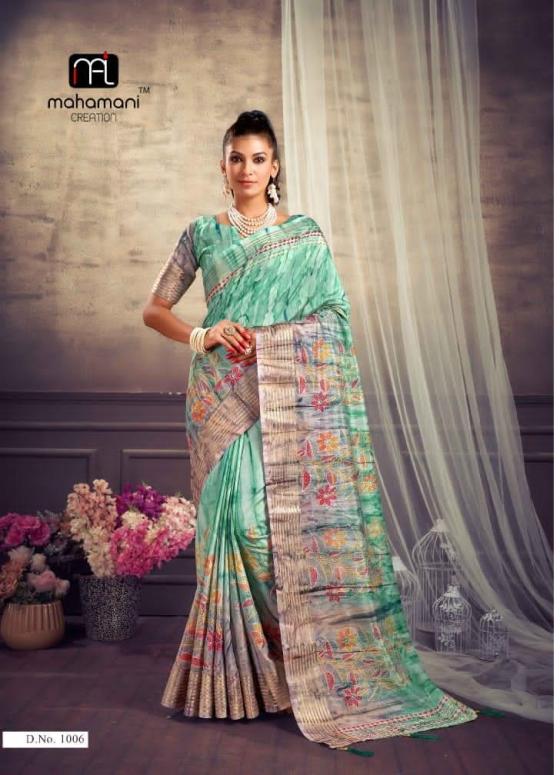 MAHAMANI-CREATION-MAHESHWARI-SERIES-1001-TO-1006-DOLA-SILK-WITH-JARI-BORDER-PRIZEM-PRINT-SAREE-CATALOGUE-2