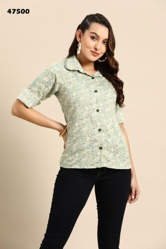 MAHOTSAV-KALI-POLLY-COTON-AND-POLY-CREPE-RAYON-BEAUTIFUL-DESIGNER-TOPS-CATALOGUE-6