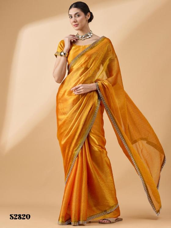 MAHOTSAV-RADHA-ORGANZA-STON-WORK-SWAROSKI-WORK-AND-UN-STITCHED-BLOUSE-SAREE-CATALOGUE-9