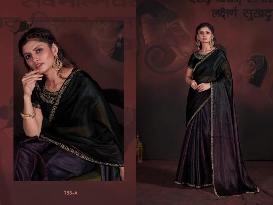 MEHEK-D.NO-758A-TO-758E-PURE-SATIN-GEORGETTE-BLOOMING-HEAVY-HANDWORK-ZIRCON-CUTWORK-BORDER-SAREE-BLOUSE-NECK-BELT-CATLOG-4