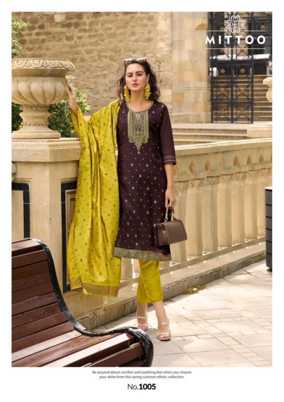 MITTOO-AFREEN-PURE-MUSLINE-JAQAURD-WITH-SANTOON-INNER-AND-THREAD-HANDWORK-PURE-SANTOON-VISCOSE-PRINT-BOTTOM-AND-DUPATTA-KURTI-CATALOGUE-9