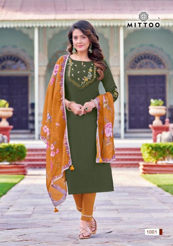 MITTOO-MADHUBALA-VISCOSE-WEAVING-THREAD-HANDWORK-WITH-COTTON-LYCRA-ORGANZA-PRINT-KURTI-PANT-DUPATTA-CATALOGUE-3