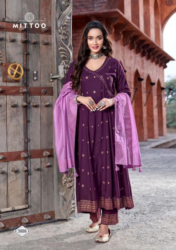 MITTOO-NAFIZA-RAYON-SLUB-TOP-AND-PANT-WITH-CHANDERI-VISCOSE-DUPATTA-FANCY-KURTIS-CATALOGUE-5