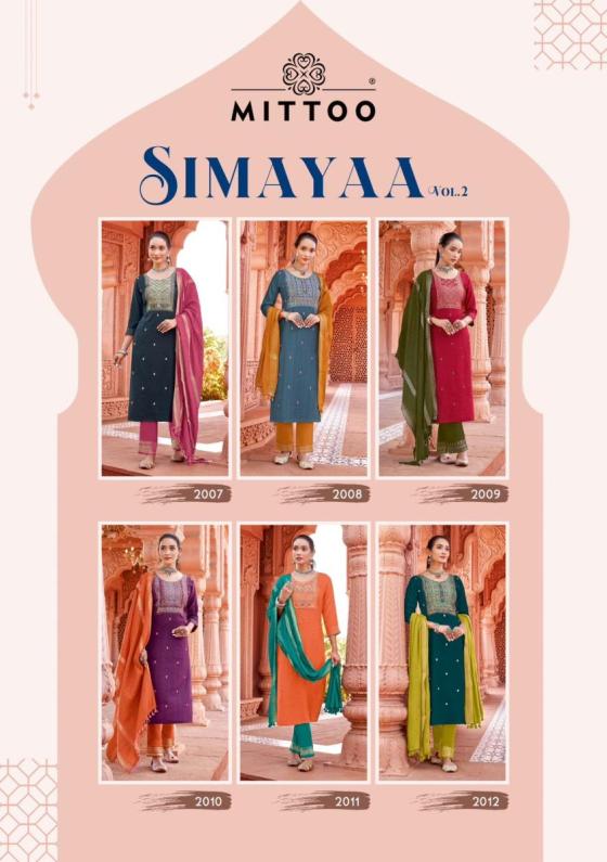 MITTOO-SIMAYAA-VOL-2-VISCOSE-WEAVING-EITH-LYCRA-COTTON-PANT-AND-MUSLIN-JACQAURD-DUPATTA-KURTI-CATALOGUE-11