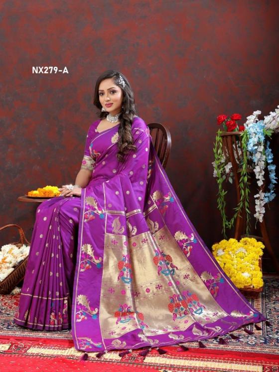 MURTI-NX-D.NO-NX279-A-TO-NX279-L-SOFT-PETHANI-SILK-SAREE-WITH-ZARI-WEAVING-DESIGN-AND-MEENAKRI-WEAVING-PALLU-SILK-WEAVING-BLOUSE-PIECE-SAREE-CATALOGUE-23