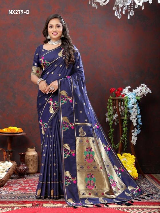 MURTI-NX-D.NO-NX279-A-TO-NX279-L-SOFT-PETHANI-SILK-SAREE-WITH-ZARI-WEAVING-DESIGN-AND-MEENAKRI-WEAVING-PALLU-SILK-WEAVING-BLOUSE-PIECE-SAREE-CATALOGUE-5