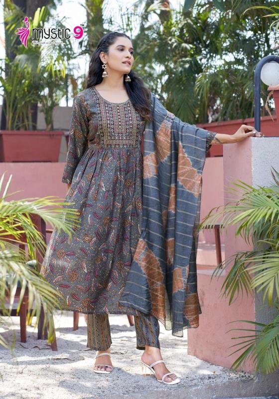 MYSTIC-9-MLHAR-VOL-1-CHANDERI-MODAL-FOIL-PRINT-WITH-EMBROIDERY-TAPLA-WORK-PURE-CHANDERI-SEQUENCE-DUPATTA-KURTI-PANT-DUPATT-CATALOGUE-9