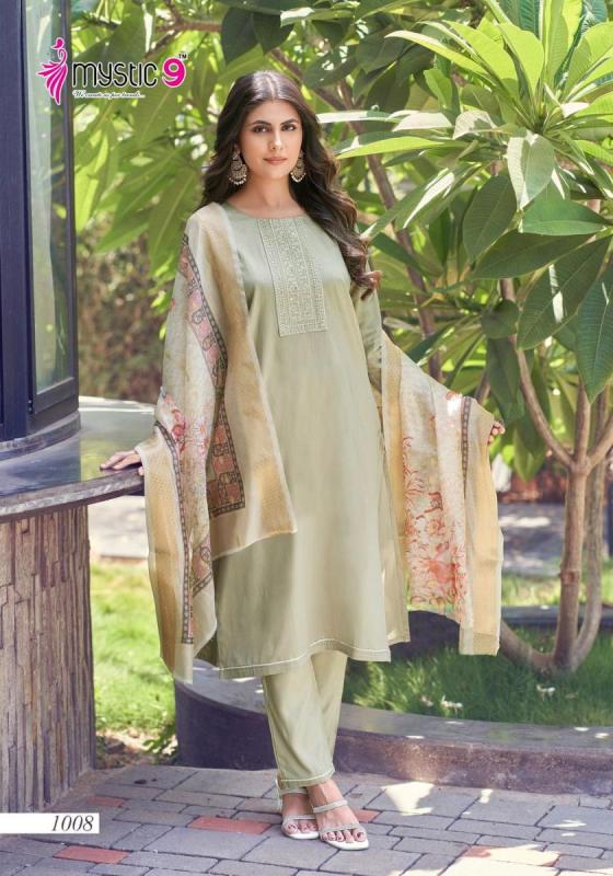 MYSTIC-9-RICH-GOLD-VOL-3-PRENIUM-QUALITY-100-COTTON-SATIN-WITH-SWARVOSKI-EMBROIDERY-ON-TOP-WITH-KURTI-PANT-DUPATTA-CATALOGUE-13