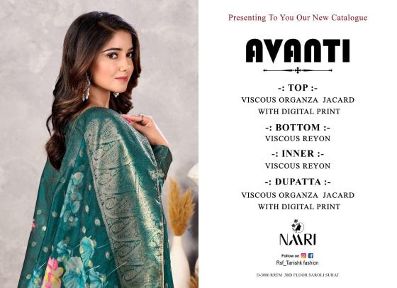 VNAARI-AVANTI-PURE-ORGANZA-SIMER-JACQUARD-WITH-DIGITAL-PRINT-DRESS-MATERIAL-CATALOGUE-1