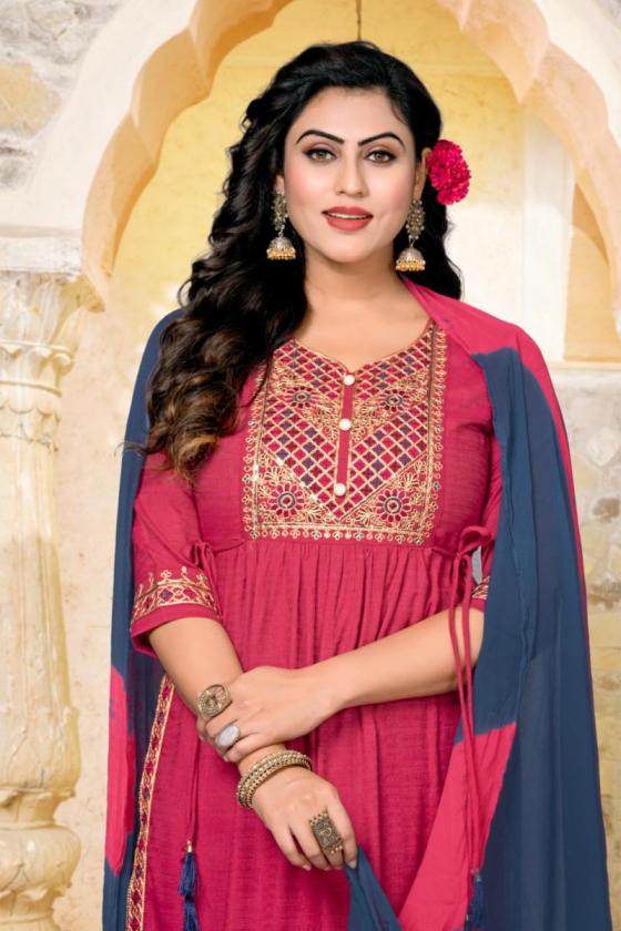 NAIRA-3-H.DOT-HIRWA-SAKHI-HEAVY-BOMBAY-RAYON-LINEN-TOP-PANT-AND-DUPATTA-NAIRA-CUT-FESTIVE-WEAR-KURTIS-WITH-HEAVY-EMBROIDERY-WORK-CATALOGUE-7