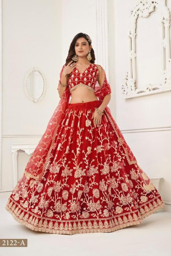 NARAYANI-FASHION-KELAYA-VOL-5-BUTTERFLY-NET-AMIERICAN-CREPE-WITH-CANCAN-CANVAS-AND-SPECIALY-USE-CANVAS-IN-LEHENGA-BELT-AND-FLAIR-LEHENGA-DUPATTA-BLOUSE-CATALOGUE-13