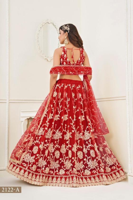 NARAYANI-FASHION-KELAYA-VOL-5-BUTTERFLY-NET-AMIERICAN-CREPE-WITH-CANCAN-CANVAS-AND-SPECIALY-USE-CANVAS-IN-LEHENGA-BELT-AND-FLAIR-LEHENGA-DUPATTA-BLOUSE-CATALOGUE-15