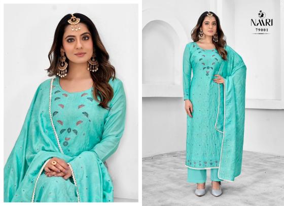 NARRI-ELVIN-BY-NARRI-PURE-MUSLIN-DOLA-JACARD-WITH-SIROSKI-WORK-WITH-VISCOSE-JACARD-DUPATTA-DRESS-MATERIAL-CATLOG-2