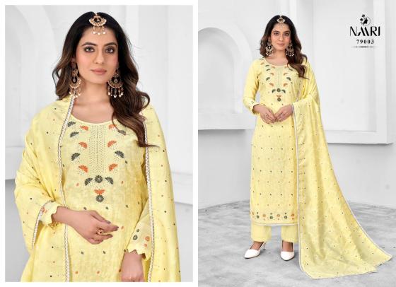 NARRI-ELVIN-BY-NARRI-PURE-MUSLIN-DOLA-JACARD-WITH-SIROSKI-WORK-WITH-VISCOSE-JACARD-DUPATTA-DRESS-MATERIAL-CATLOG-6