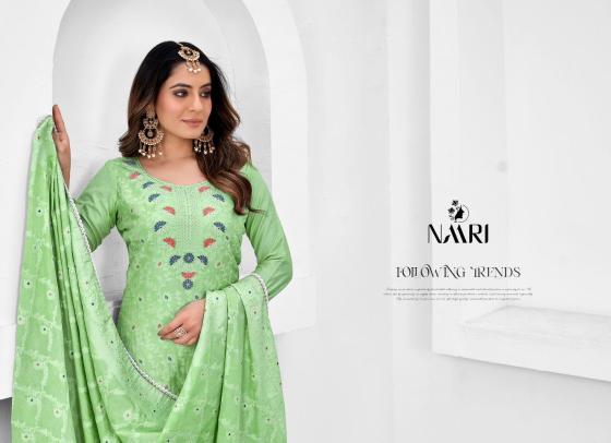 NARRI-ELVIN-BY-NARRI-PURE-MUSLIN-DOLA-JACARD-WITH-SIROSKI-WORK-WITH-VISCOSE-JACARD-DUPATTA-DRESS-MATERIAL-CATLOG-7