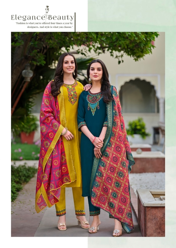 NORA-KARISSA-NORA-VOL-2-LIVA-PREMIUM-PURE-FANCY-VISCOSE-WEAVING-WITH-THREAD-AND-HAND-KHATLI-WORK-KURTI-PANT-DUPATTA-CATALOGUE-3