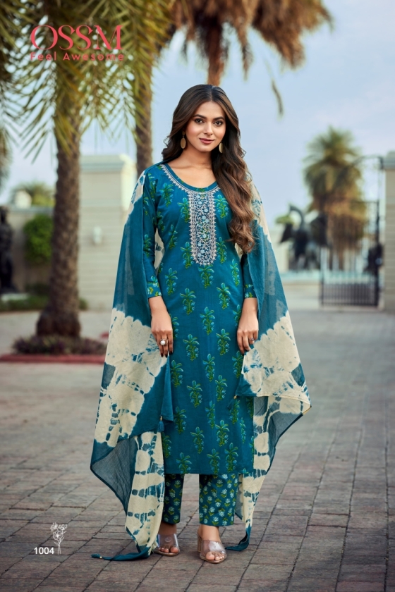 OSSM-COTTON-CULTURE-COTTON-PRINT-60-60-EMBROIDERY-WORK-KURTI-PANT-DUPATTA-CATLOG-5