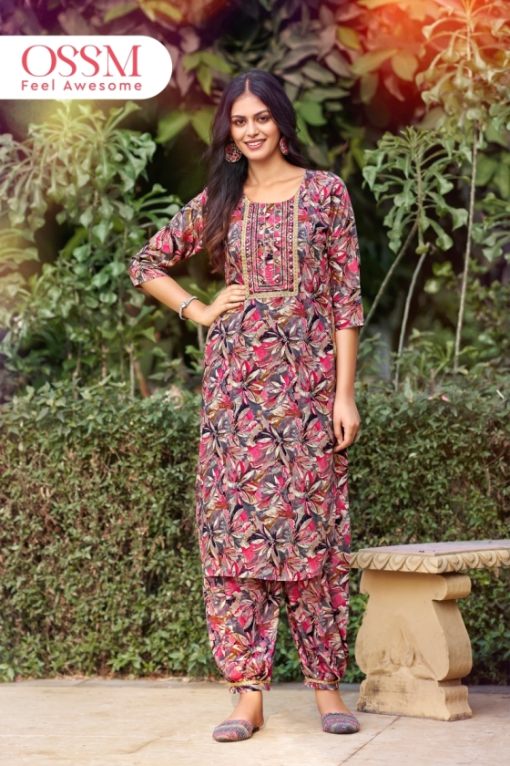 OSSM-MAAHI-VOL-3-PREMIUM-REYON-16-KG-PRINT-AND-HEAVY-EMBROIDERY-LAVE-WORK-AND-2-SIDE-POCKETS-BEAUTIFUL-KURTI-PANT-DUPATTA-CATALOGUE-2